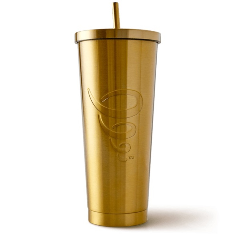 Jamba Gold tumbler 28oz